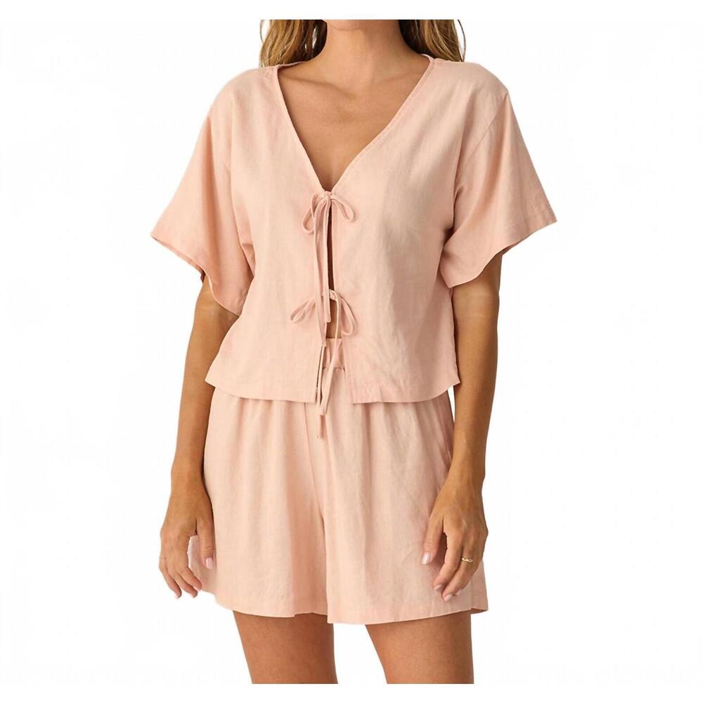 NEW RYLEE + CRU juniper set in blush